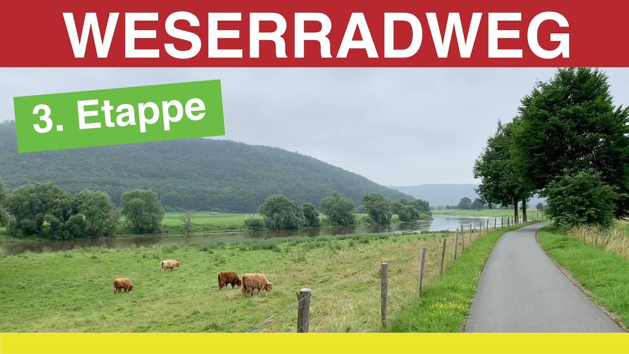 🇩🇪 Weserradweg | Von Holzminden nach Hameln | 3. Etappe