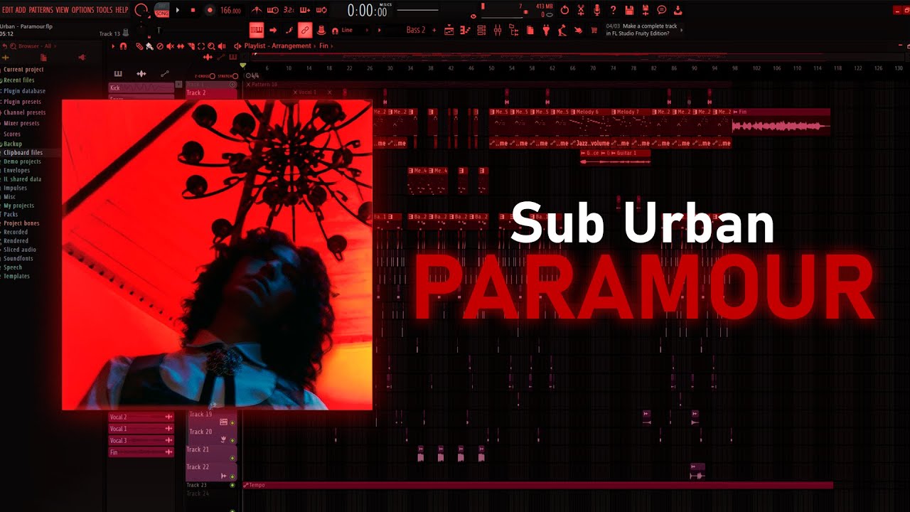 Sub Urban - Paramour (Fl Studio Remake)