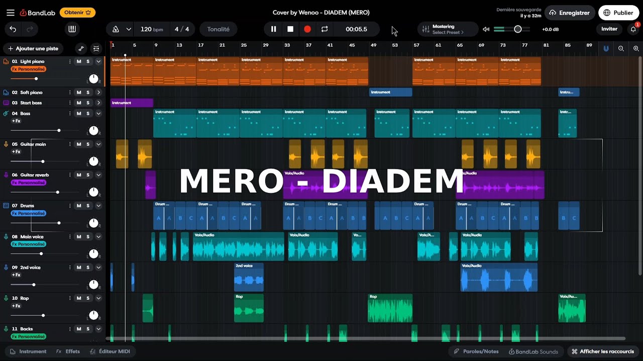 DIADEM - MERO cover by Wenoo