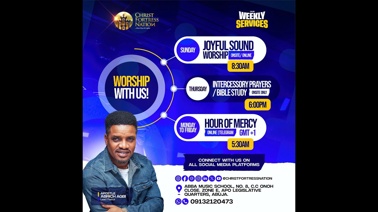 JOYFUL SOUND WITH APOSTLE ABRICH