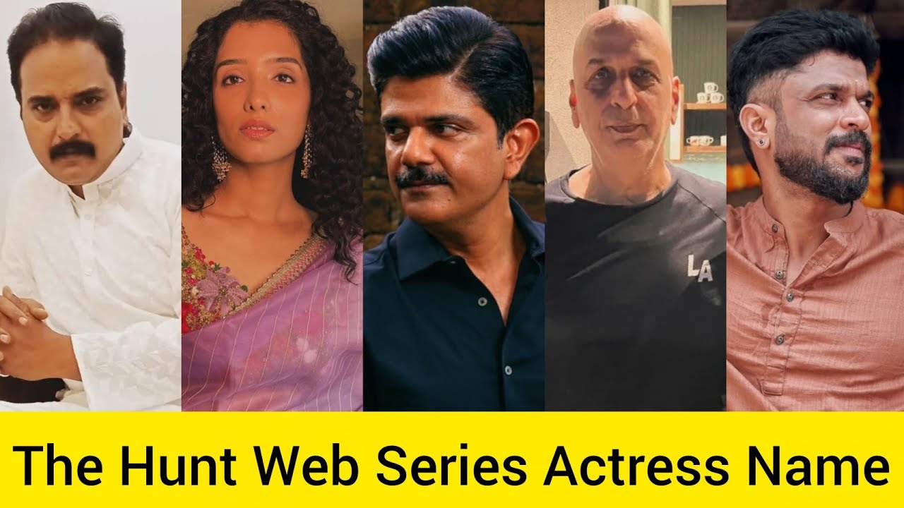 The Hunt - The Rajiv Gandhi Assassination Case Web Series Cast Real Name ।। The Hunt Actress Name 