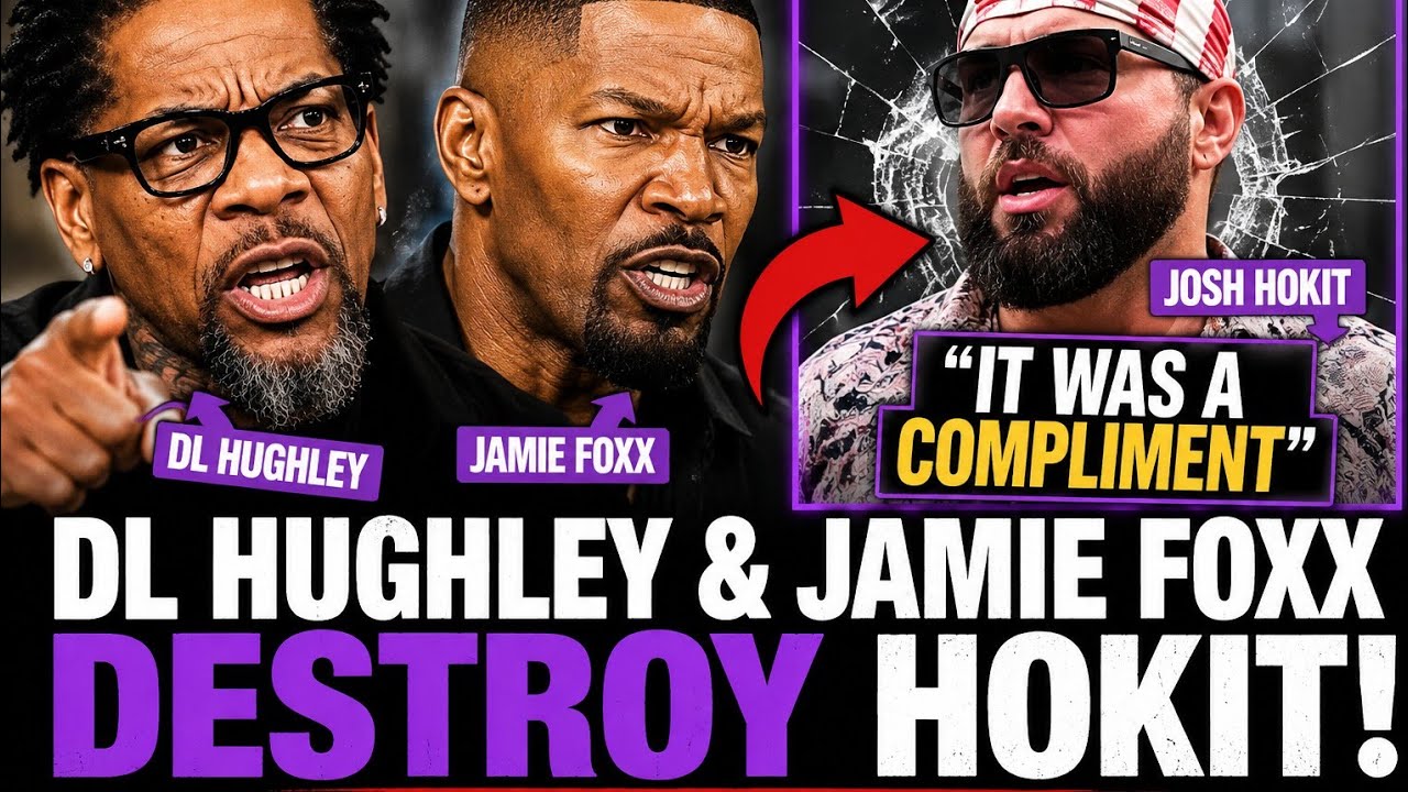 DL Hughley и Jamie Foxx РАЗНОСЯТ Josh Hokit за высказывание &laquo;Мишель Обама &mdash; мужчина&raquo;