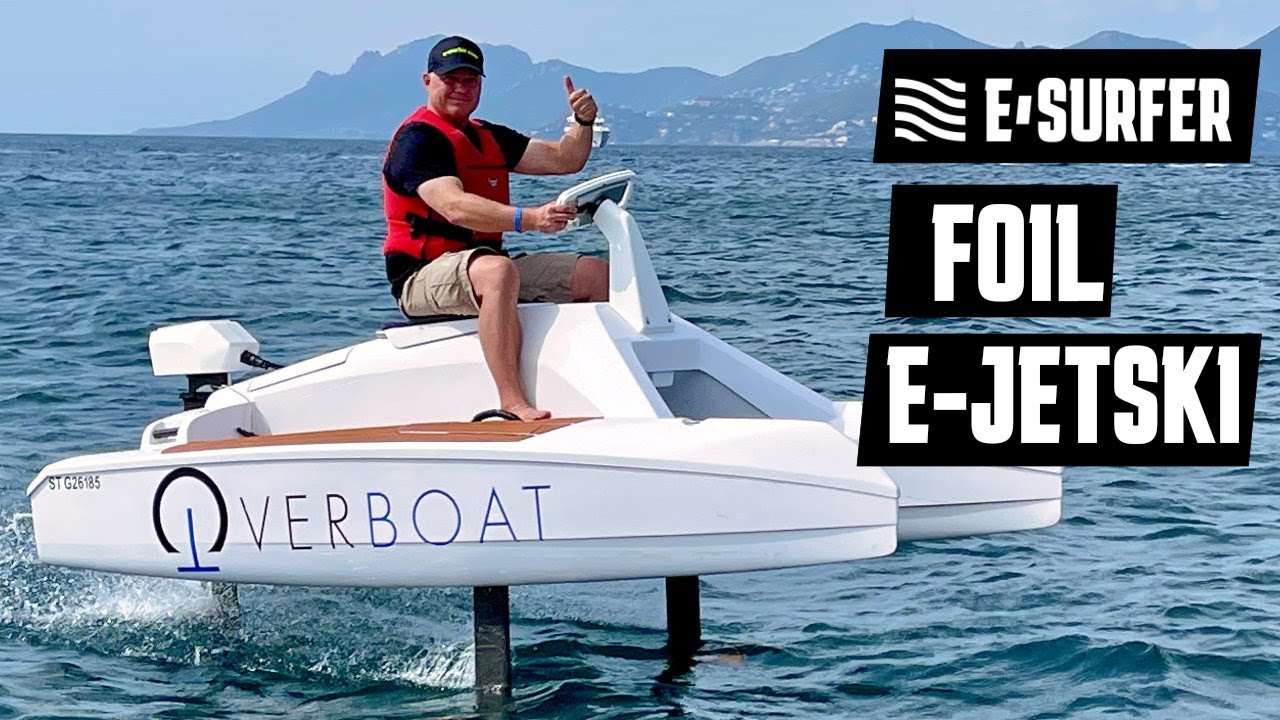 Overboat hydrofoil e-jetski - The flying Jetski