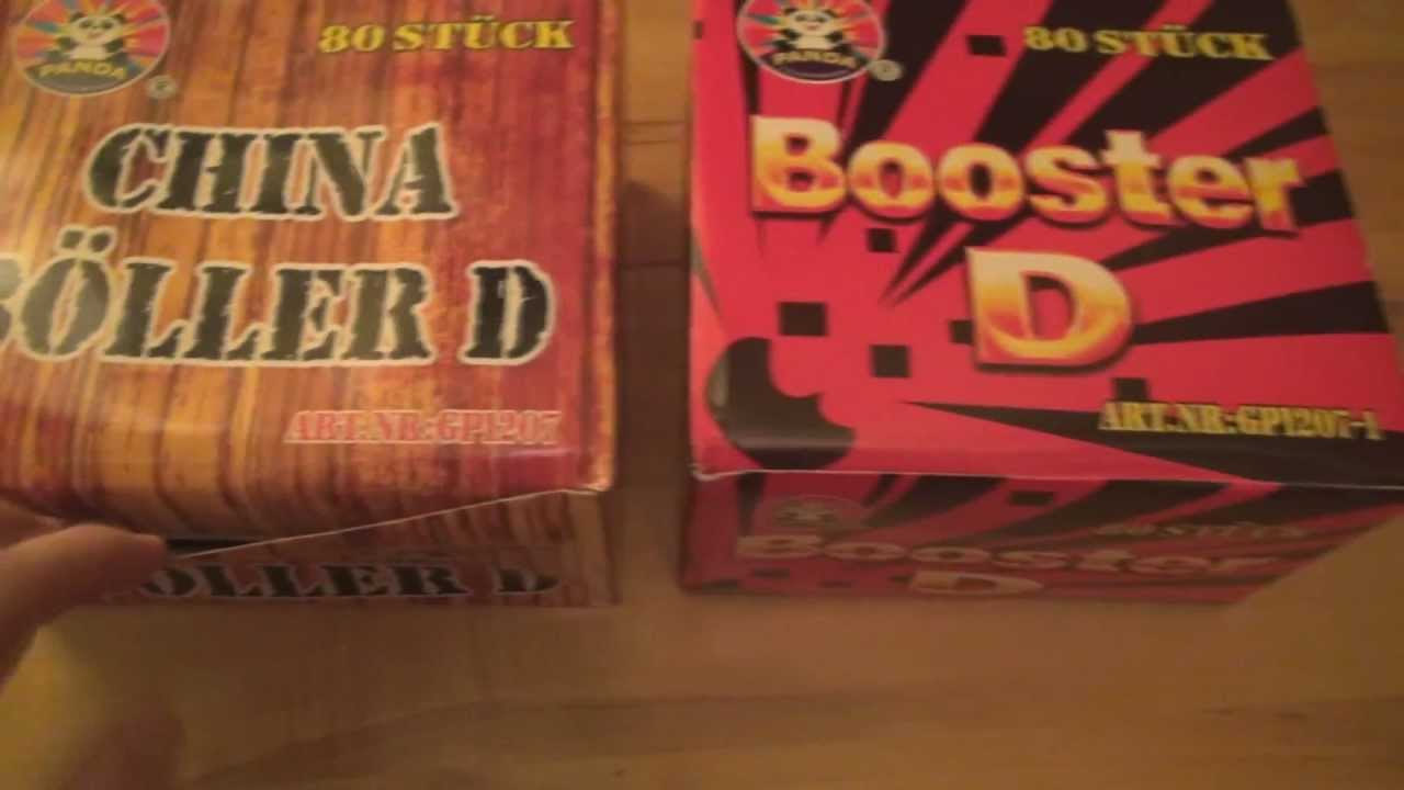 Panda Booster D -VS- Panda Böller D