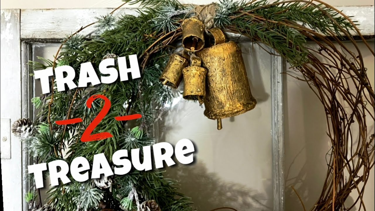 How to make Rustic Bells with every day Household Supplies | cheap & easy DIY tutorial