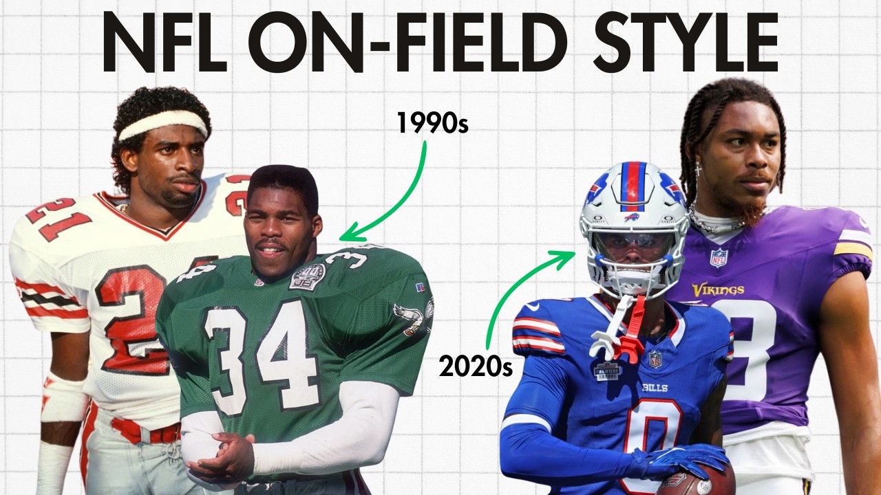 The Evolution of NFL On-Field Style