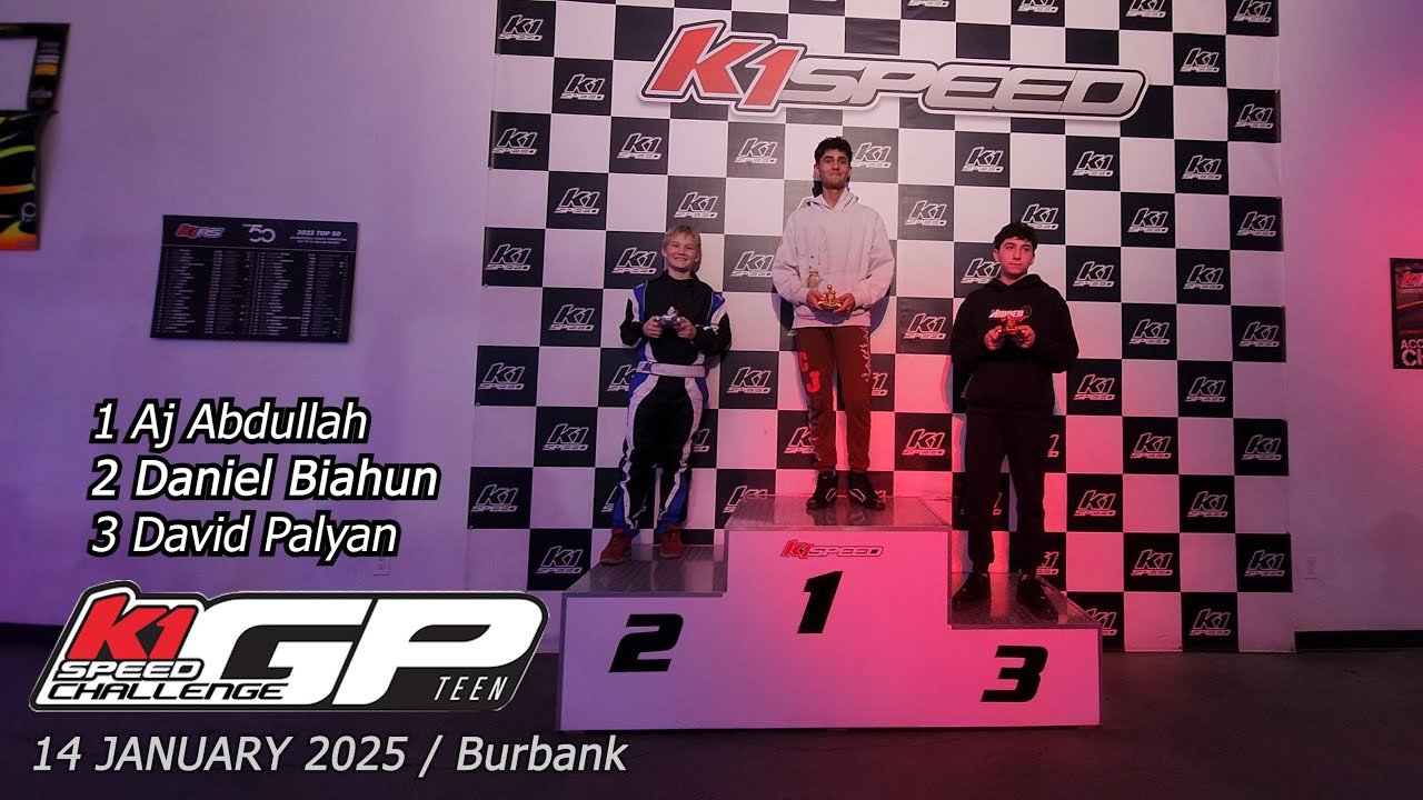 Burbank GP#1 JANUARY 14  2025 / K1 SPEED