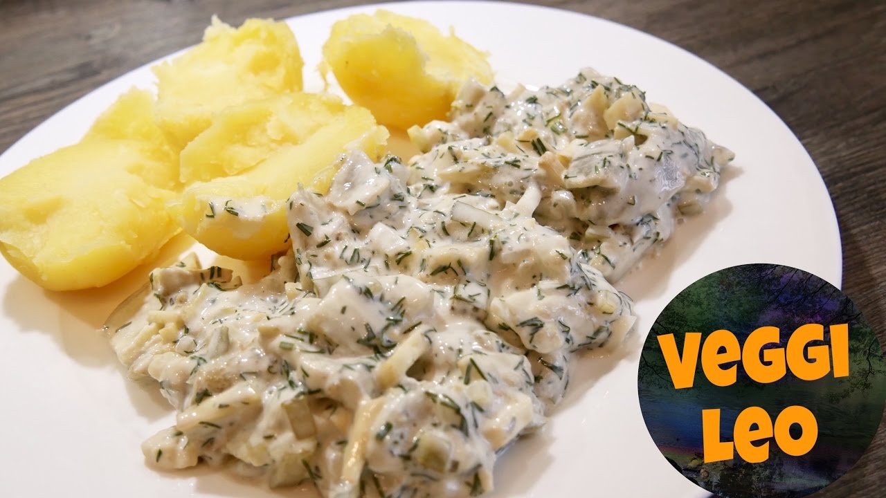 Falscher Heringssalat | Heringsstip | Dillhappen | vegan