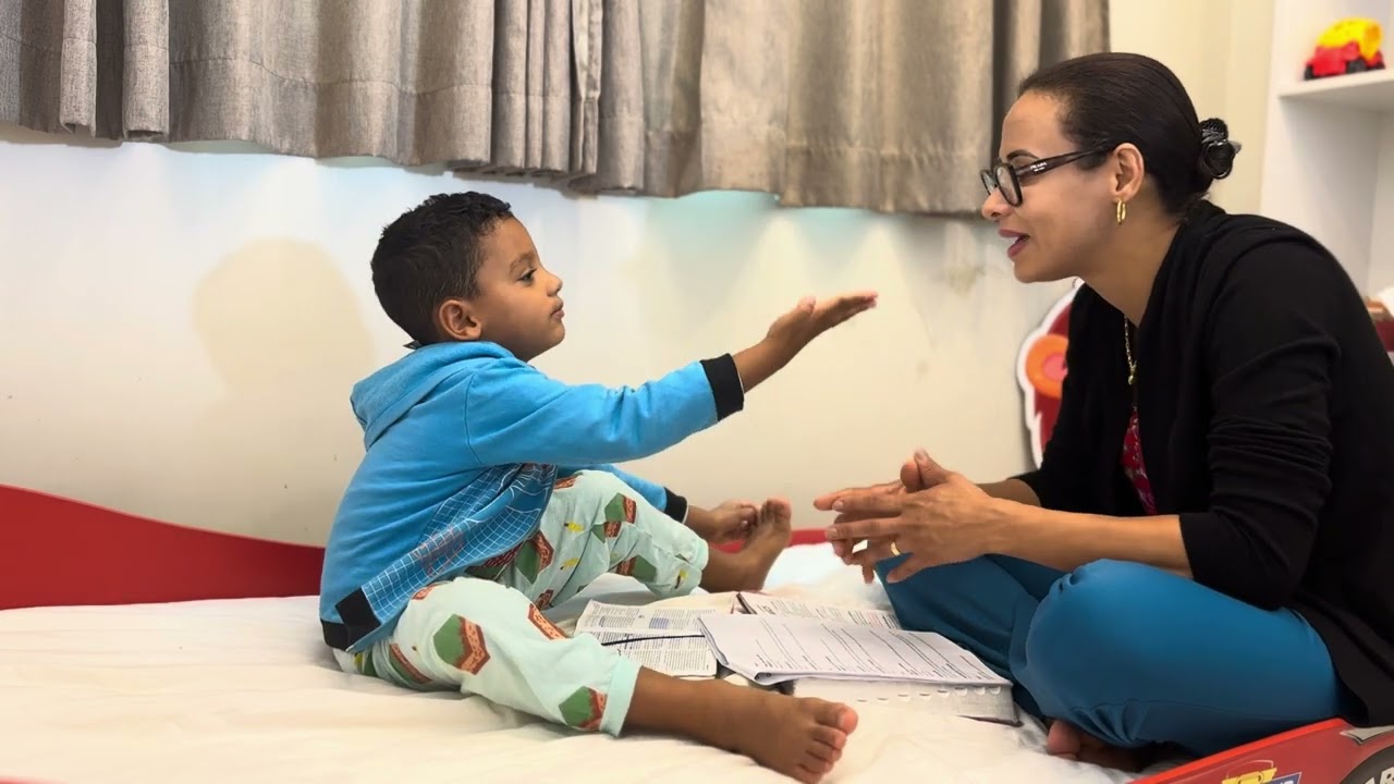 Devocional com o filho 