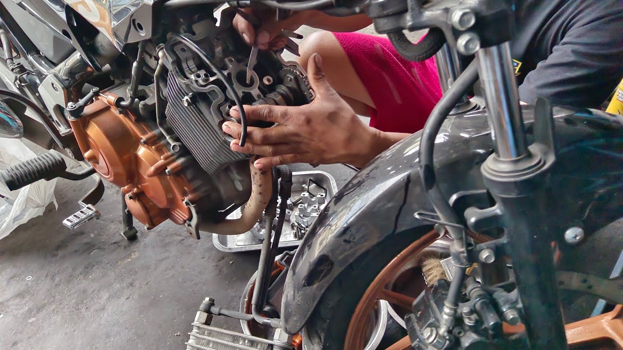 ano Ang gagawin kapag maingay cylinder head raider 150 carb reborn
