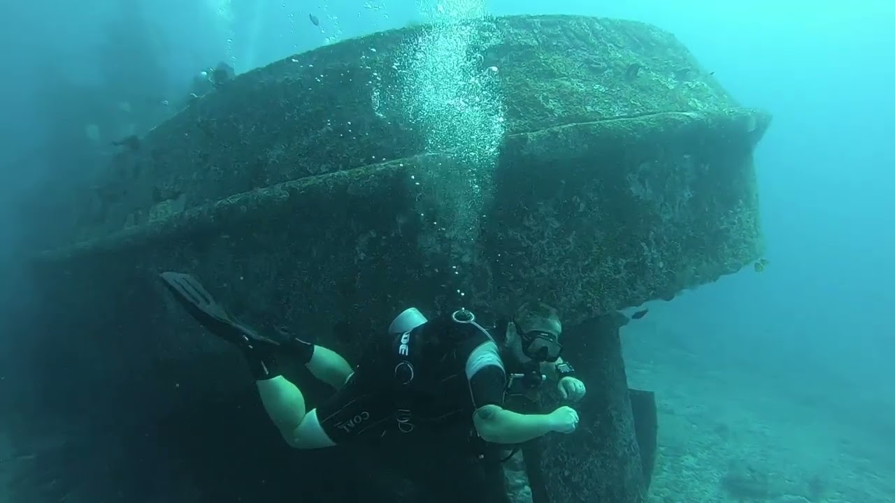 Wreck diving in Indonesia Gili Trawangan