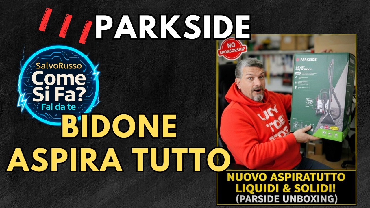 PARKSIDE PWD 30 C1: Unboxing e Test Reale! Nessuna Collaborazione
