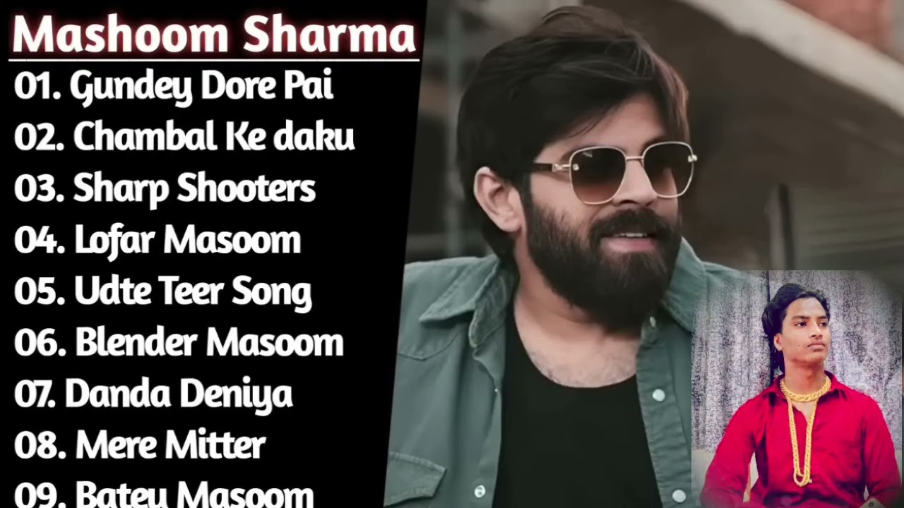 Mashoom Sharma Top Haryanvi SongsJukebox | Gundey Dore Pai | SharpShooters |Udte Teer