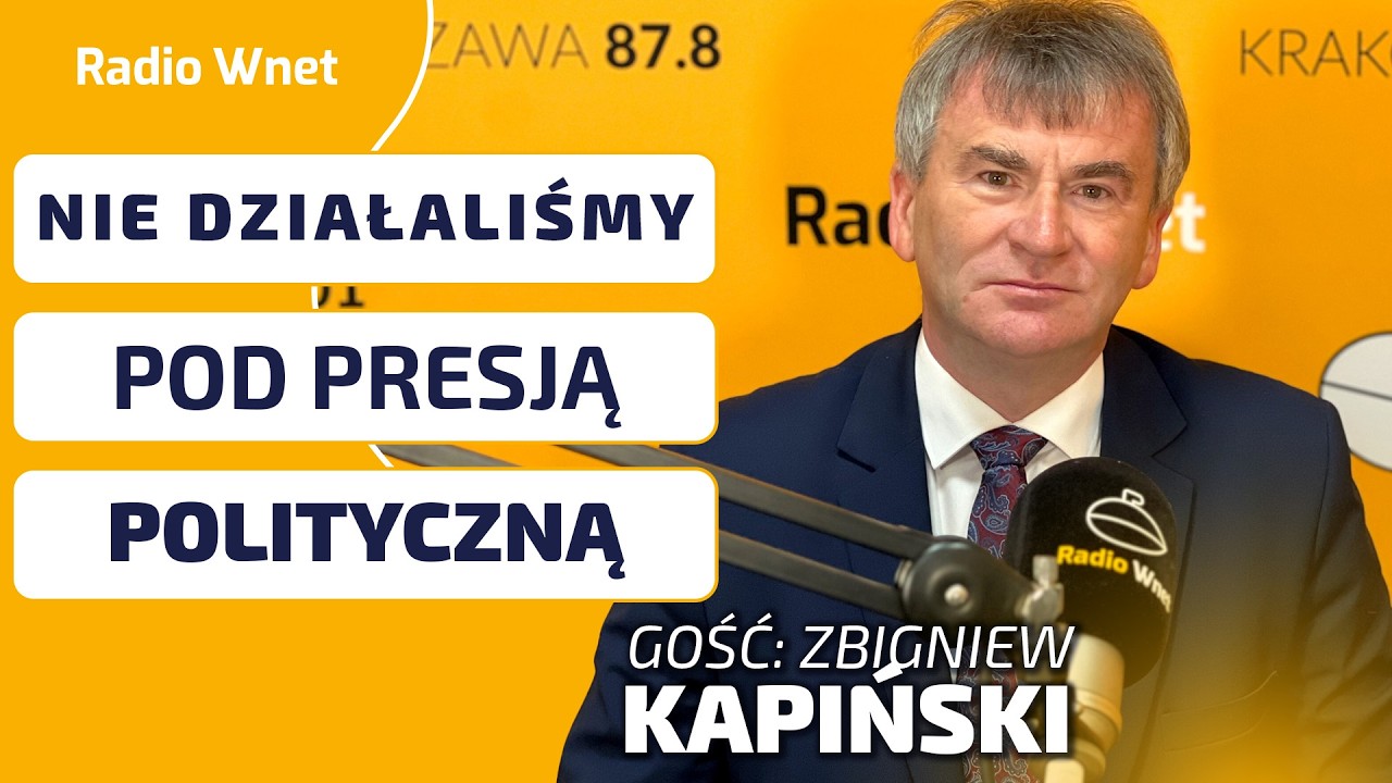 Zbigniew Kapiński SZCZERZE o wyroku ws. Lecha Wałęsy. 