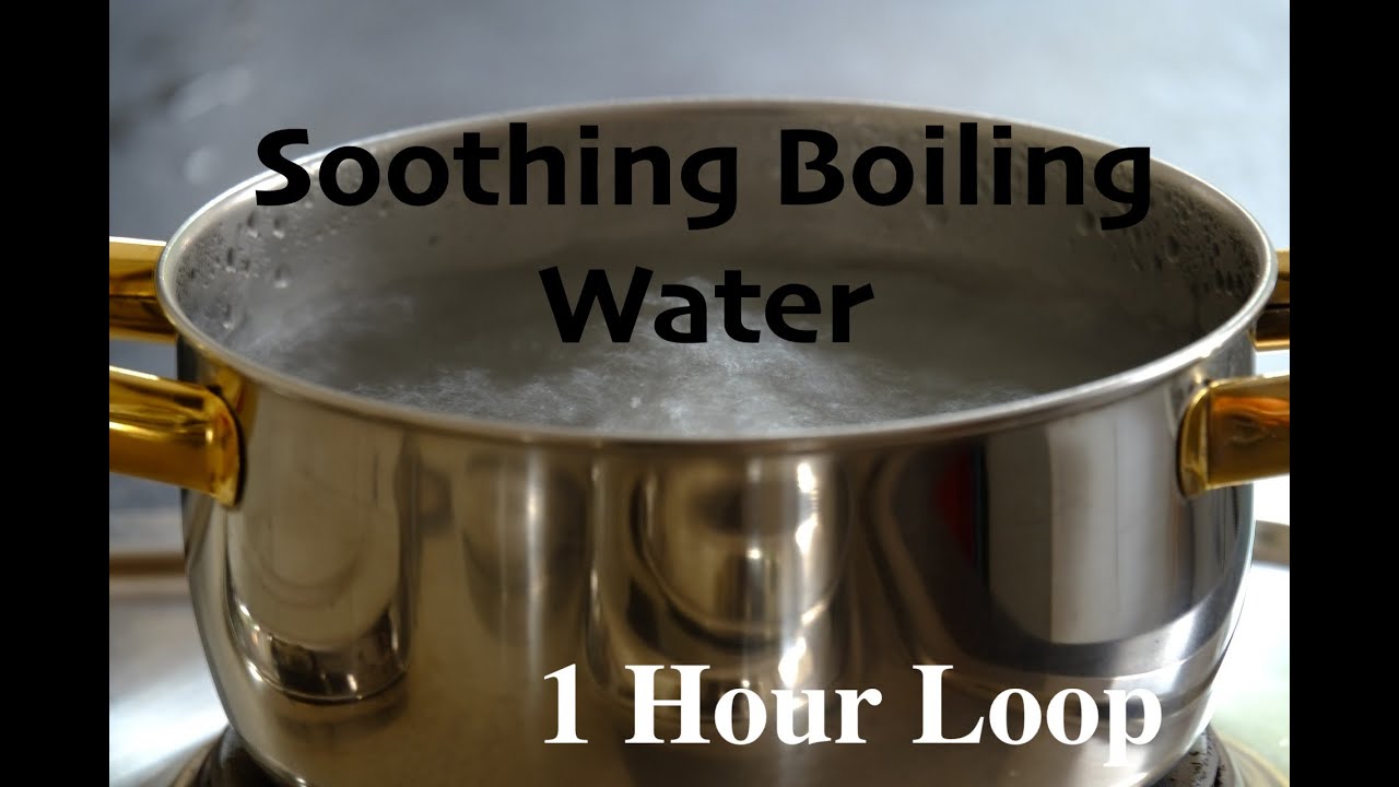 Relaxing Boiling Water 1 Hour Meditative Sounds Meditate