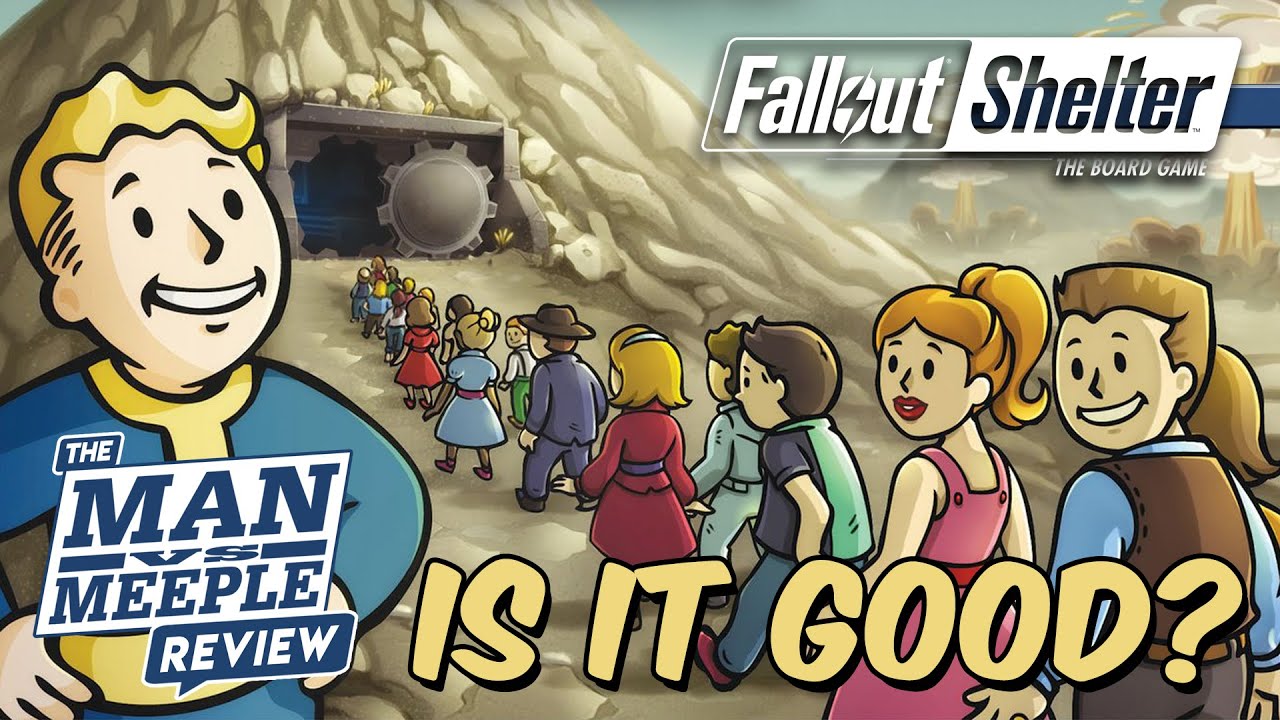 Fallout Shelter: The Board Game Review (Fantasy Flight Games)