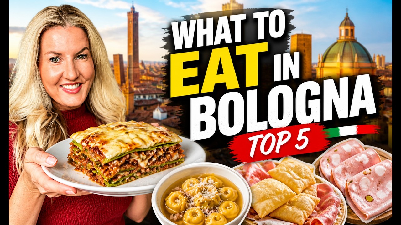 5 Must-Try Foods in Bologna 🇮🇹 Italy’s Food Capital