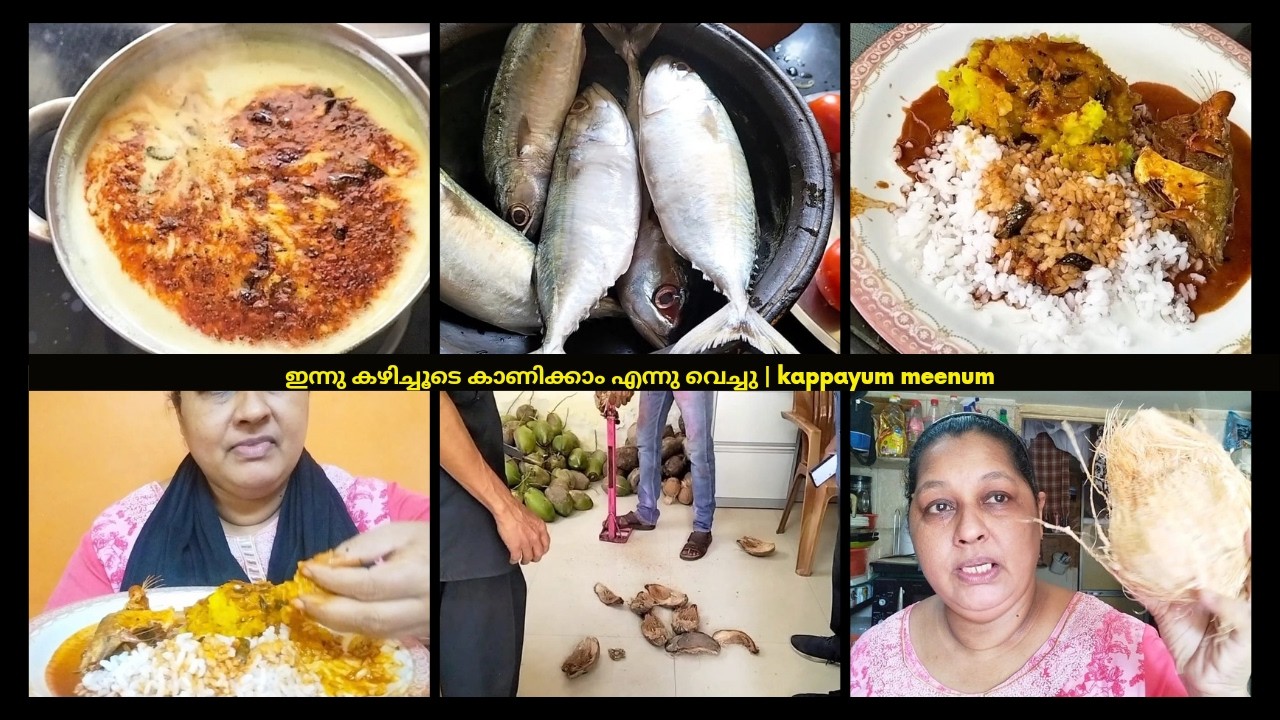 ഇന്നു കഴിച്ചൂടെ കാണിക്കാം എന്നു വെച്ചു | kappayum meenum