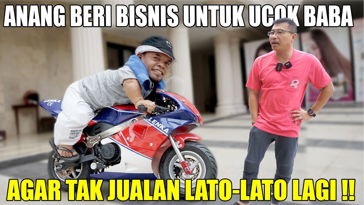 AKIBAT GAK TEGA !! ANANG BERIKAN BISNIS MOTOR UNTUK UCOK BABA, AGAR TAK JUALAN LATO-LATO LAGI !!