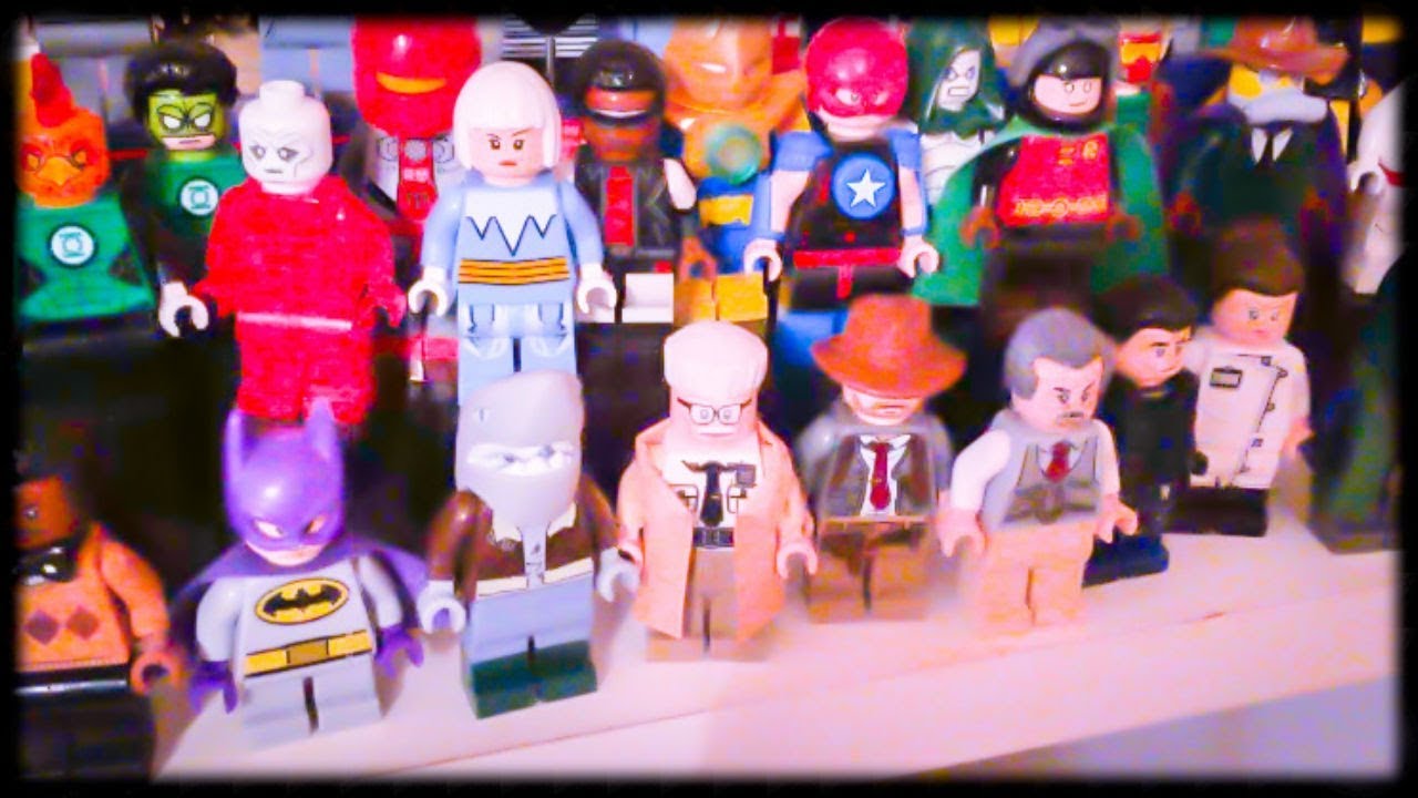 Custom LEGO DC Minifigure Collection