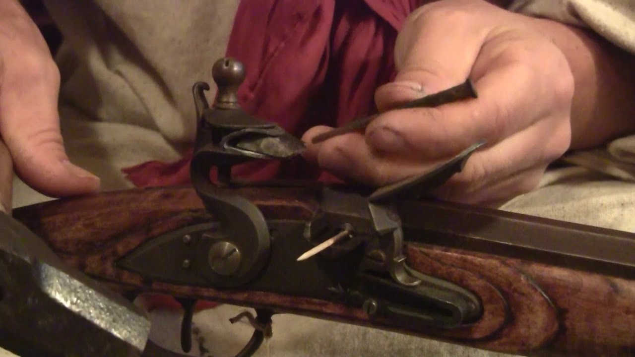 Knapping A Gunflint