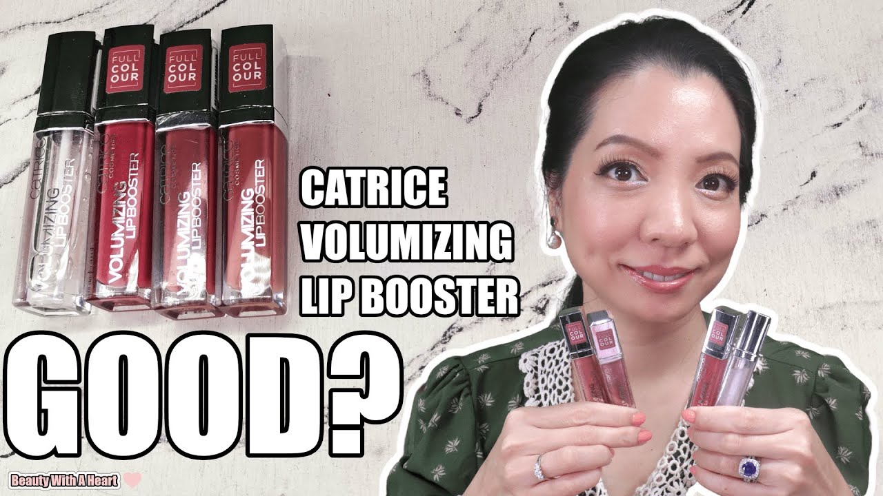 Catrice Volumizing Lip Booster Swatches & Review- GOOD OR NOT?