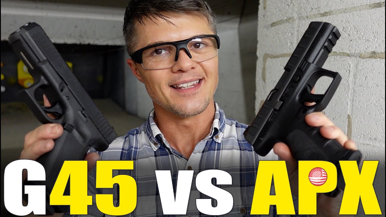 Glock 45 vs Beretta APX (The TOUGHEST Choice You'll Ever Make...)