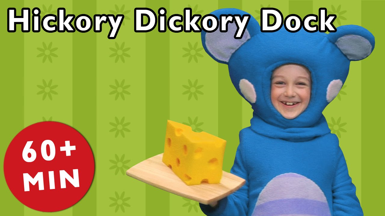 Hickory Dickory Dock + More | Nursery Rhymes from Mother Goose Club