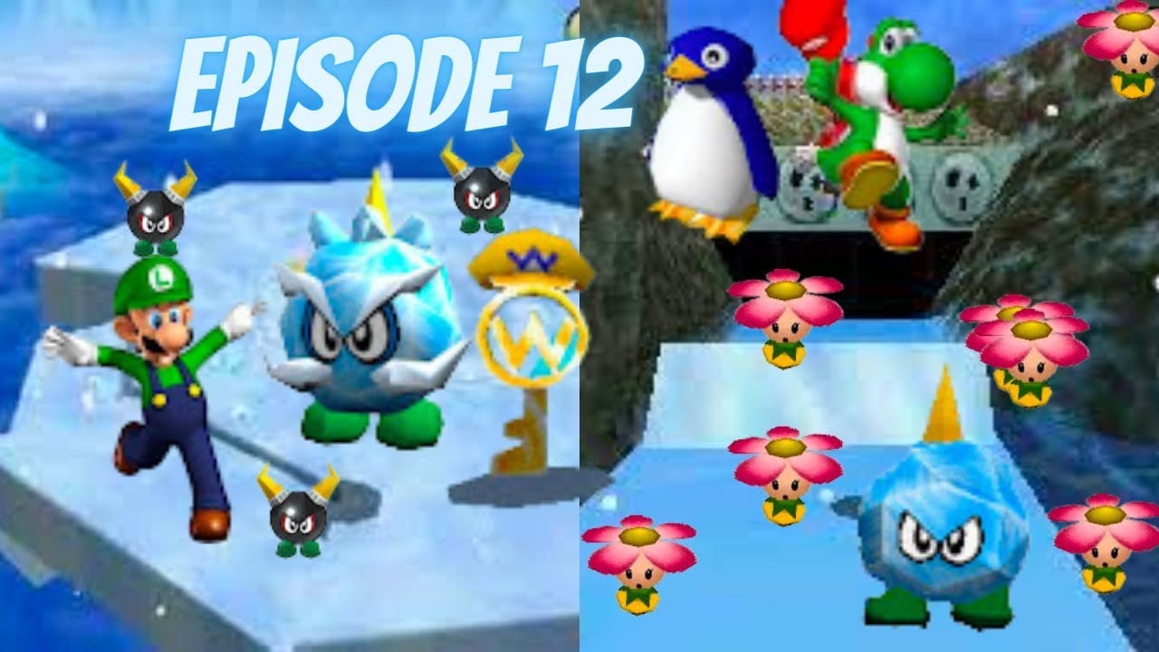 Super Mario 64 DS Episode 12 - Snowman's Land, Saving Wario and More! 