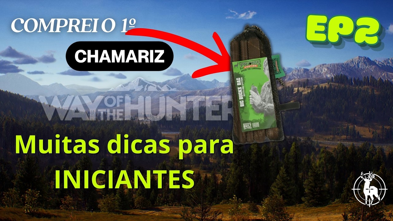 COMPREI MEU PRIMEIRO CHAMARIZ E JÁ SAI FAZENDO MANEJO - DO ZERO AO PRO EM WAY OF THE HUNTER