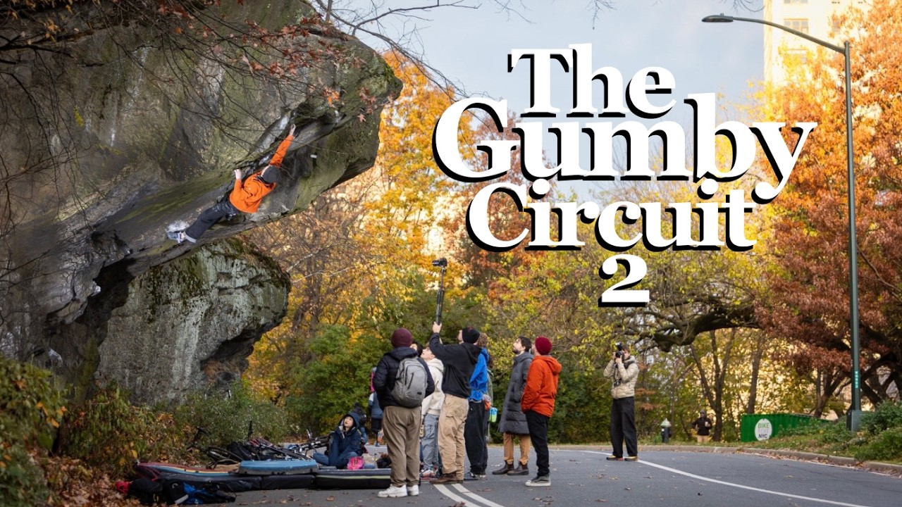 Gumby Circuit 2: A NYC Outdoor Bouldering Competition