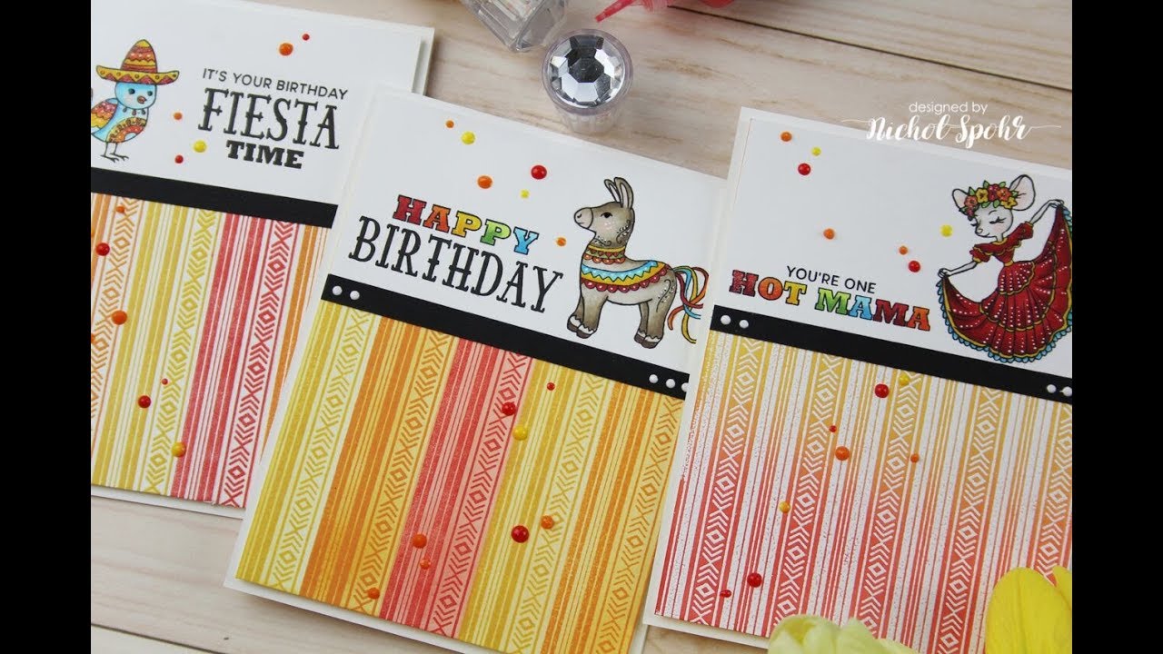 Custom Stamped Patterned Papers (3 Ways)