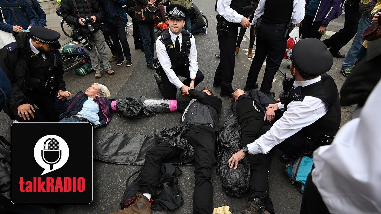 Extinction Rebellion brings London to a halt