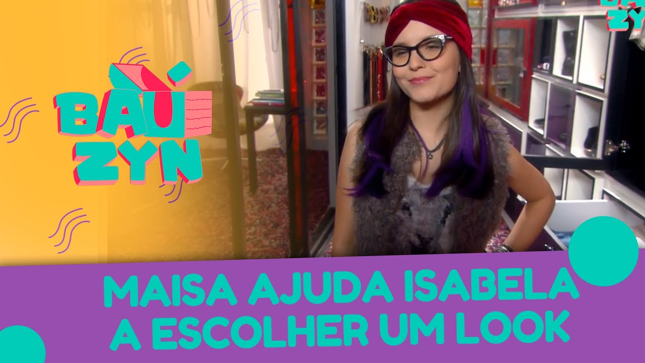 Maisa ajuda Isa, da C1R, a escolher um look | Ba&uacute;zyn