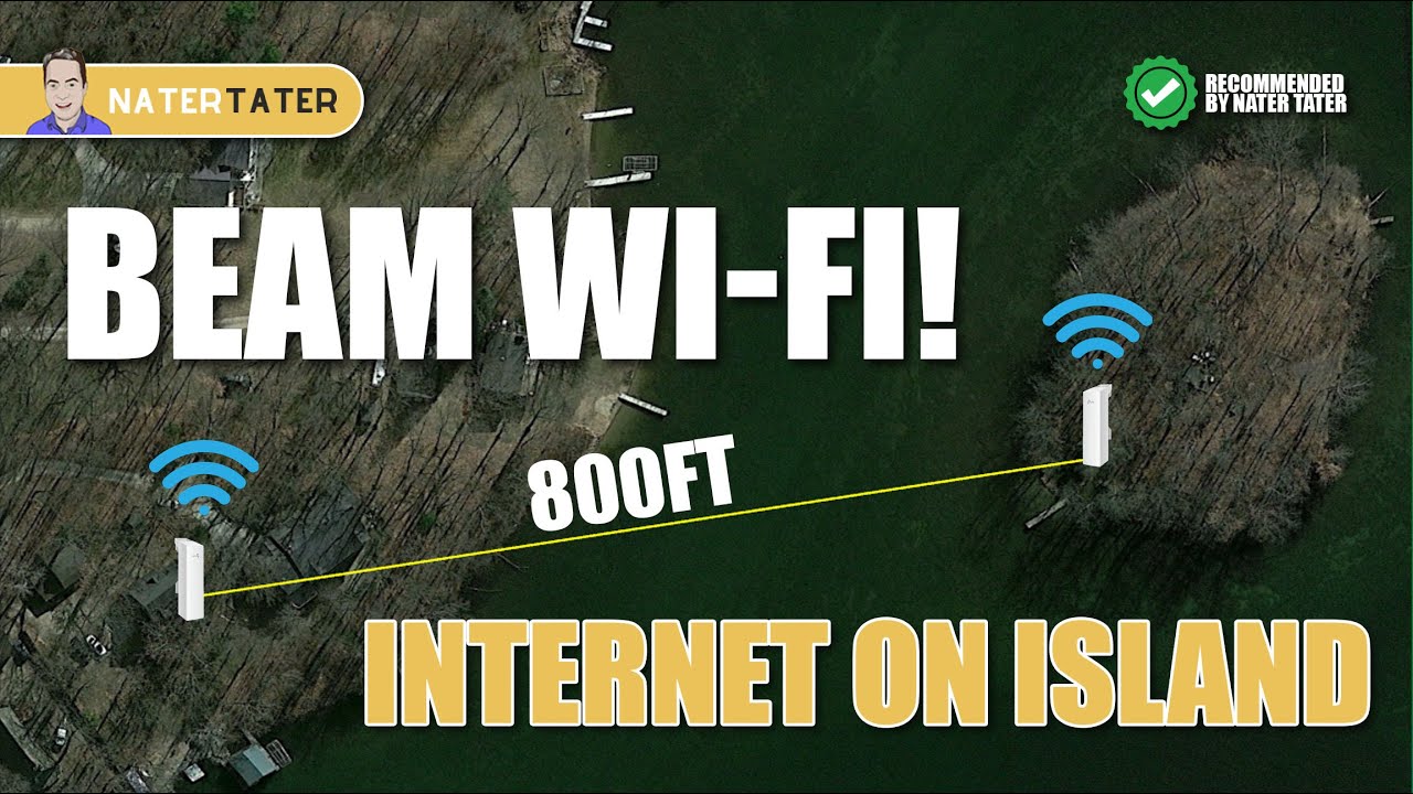✅ Send Wi-Fi To Another Building - TP-Link Omada EAP215-Bridge Kit Wi-FI to Island - No Ethernet
