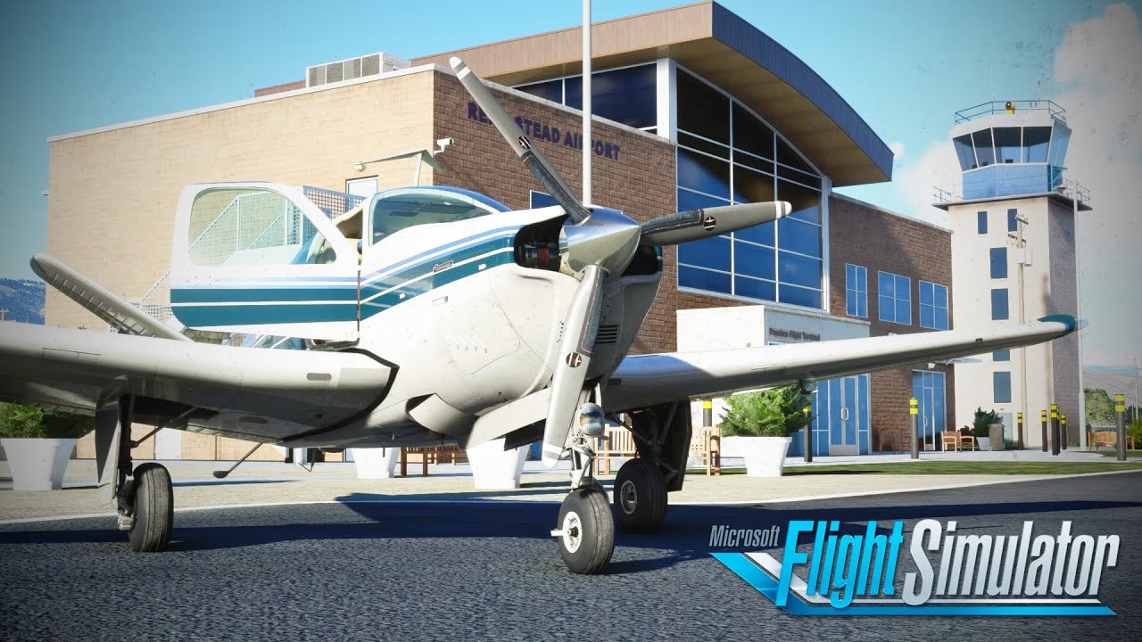 Carenado Beechcraft Bonanza V35 | Полный обзор полёта | Microsoft Flight Simulator