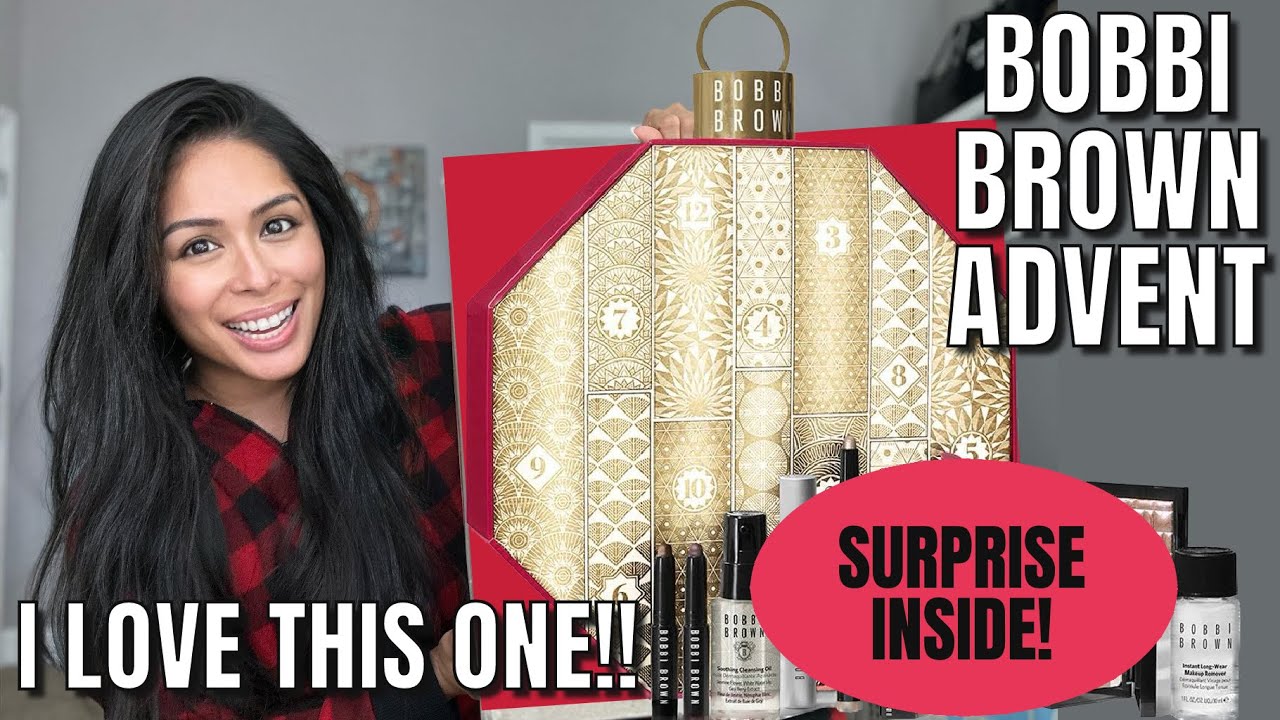 BOBBI BROWN ADVENT CALENDAR UNBOXNG REVIEW! IS THIS THE *BEST* BEAUTY ADVENT CALENDAR THIS SEASON?