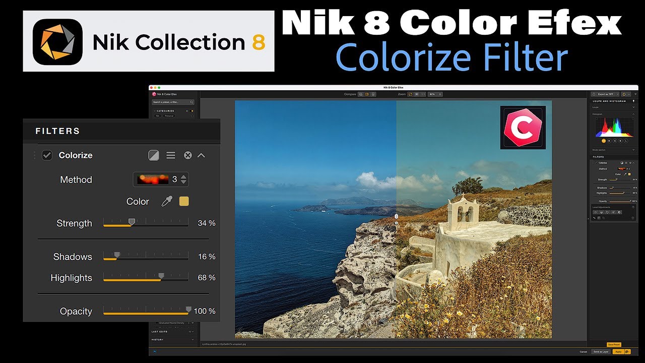 NIK 8 Color EFEX: The Colorize Filter