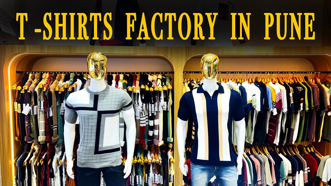Knitting T-shirts Factory in Pune / Quality T-shirts Manufacturer / Star Cotton