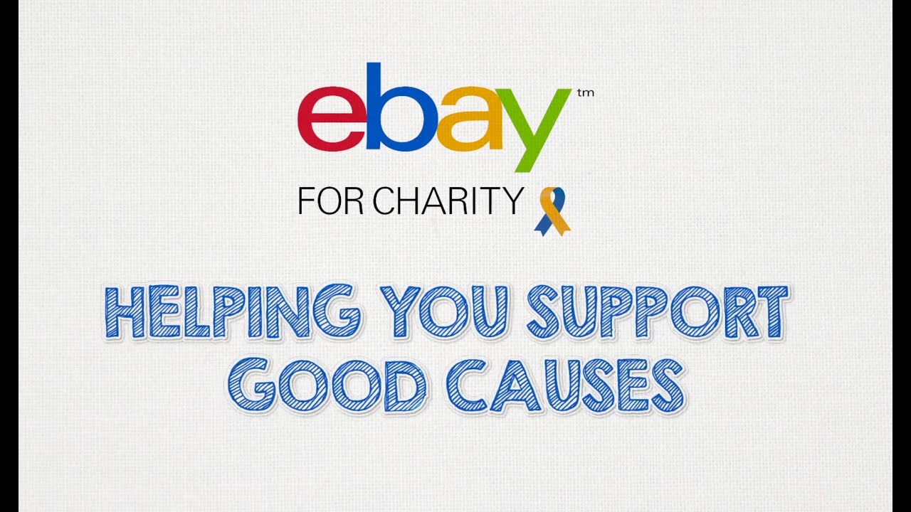 How to sell on eBay for Charity