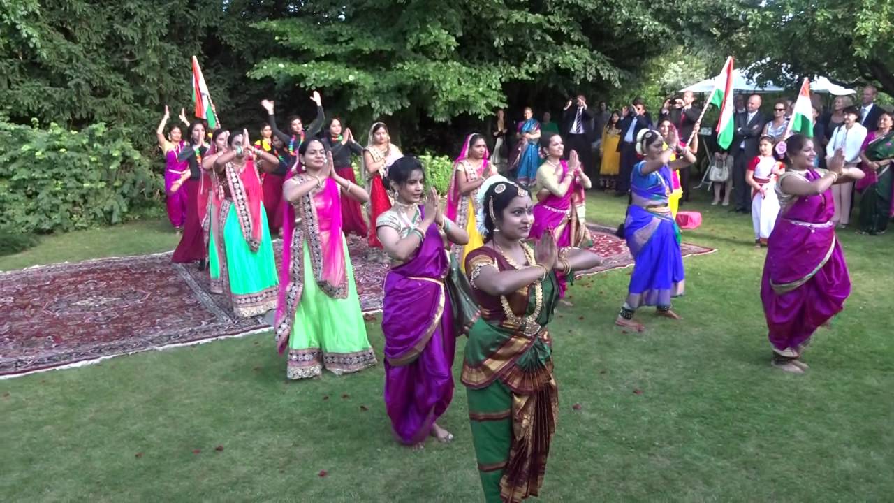 Unity in Diversity Dance in India Independence day celebration 2016 at India House, Denmark