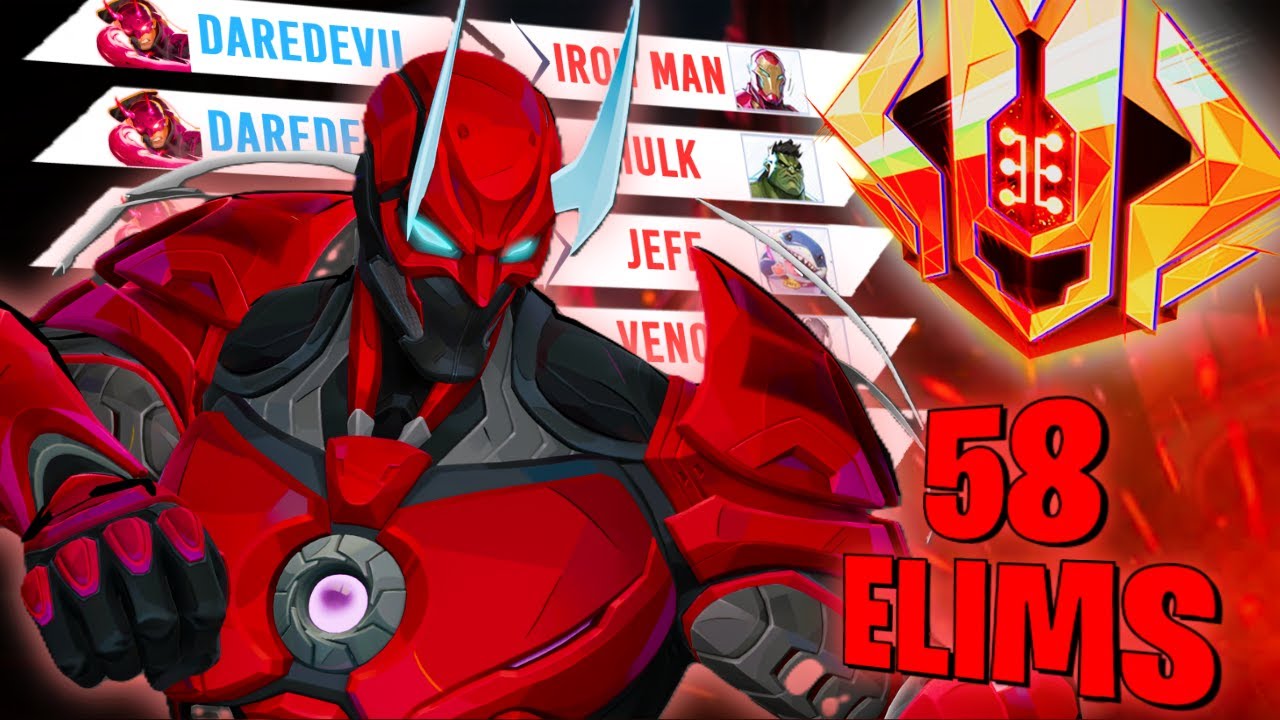 DROPPING 58 ELIMS as a BOTTOM 500 DAREDEVIL | Marvel Rivals