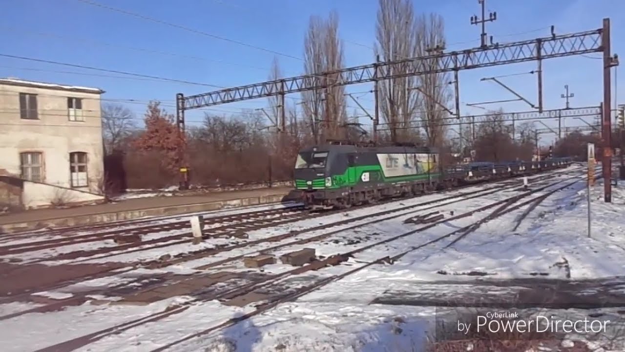 [LTE] 193 207-8 ZE SKŁADEM SZYN || Dworzec Kolejowy || Linia D29-273 || Głog&oacute;w