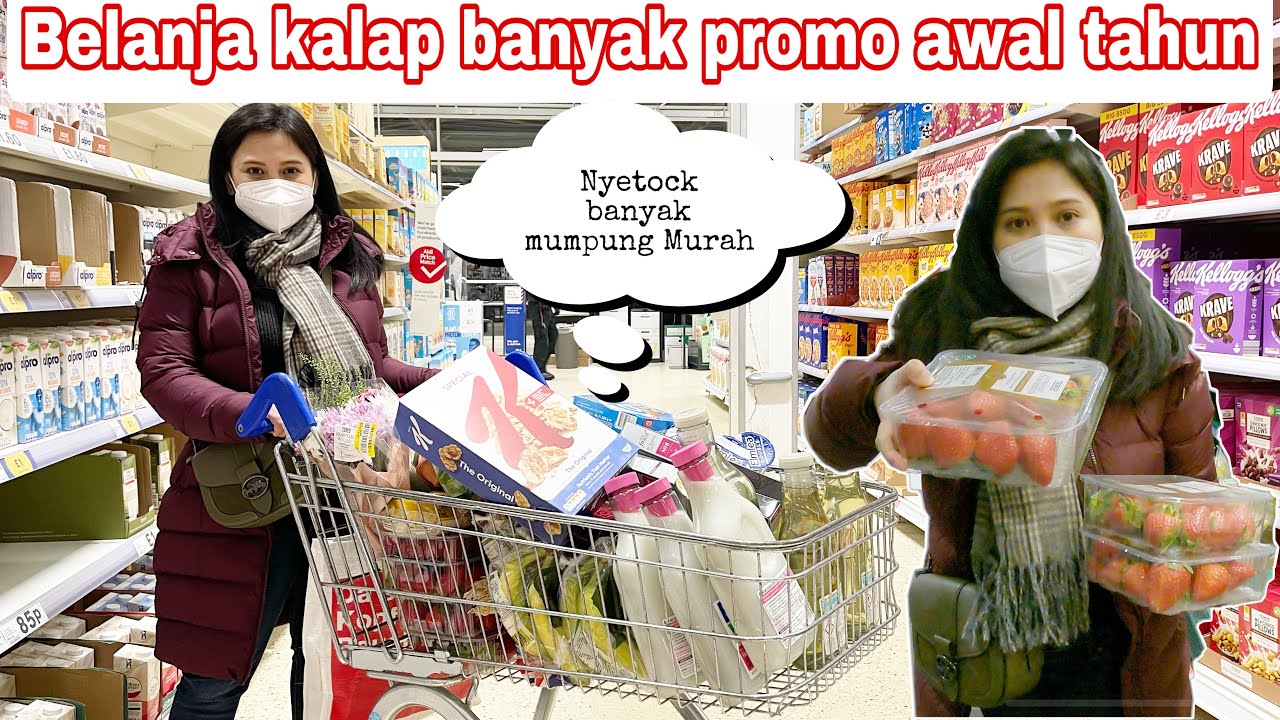 BELANJA KALAP BANYAK PROMO AWAL TAHUN || NYETOCK BANYAK MUMPUNG MURAH