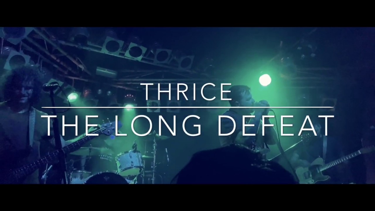 Thrice-The Long Defeat (Amplifier Bar Perth 2019)