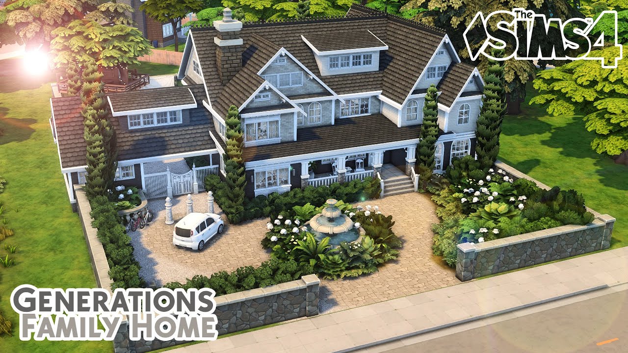 HUGE San Sequoia Generations Home!🧸❤️ Speedbuild + Voiceover (No CC)