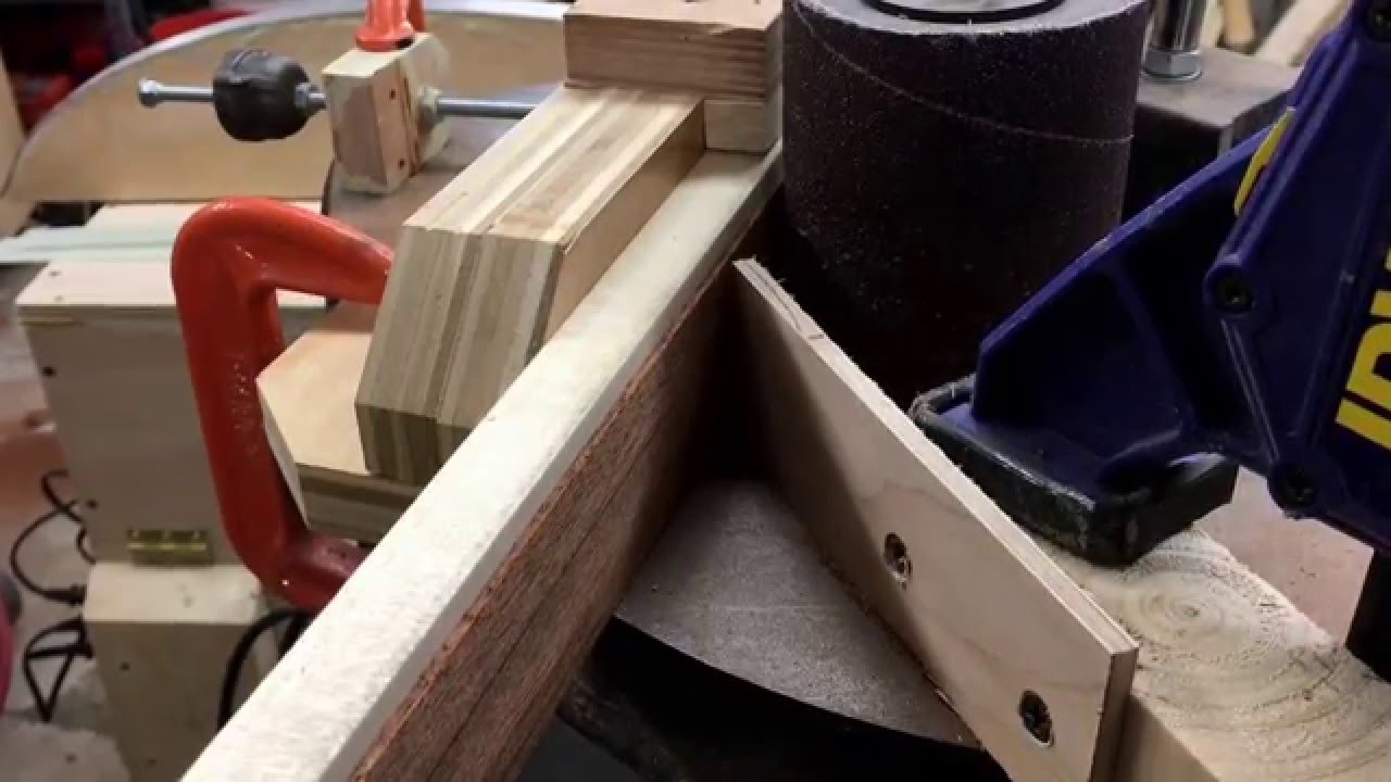 Bow lamination thicknessing jig