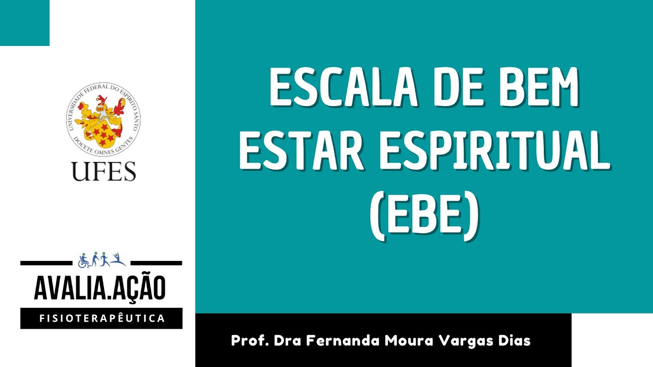ESCALA DE BEM ESTAR ESPIRITUAL