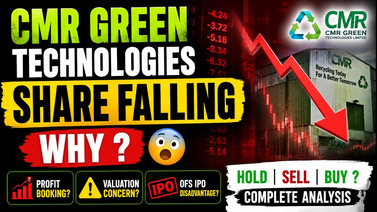 CMR Green Technologies Share Falling Why? Latest News, Analysis & Target Price 2026