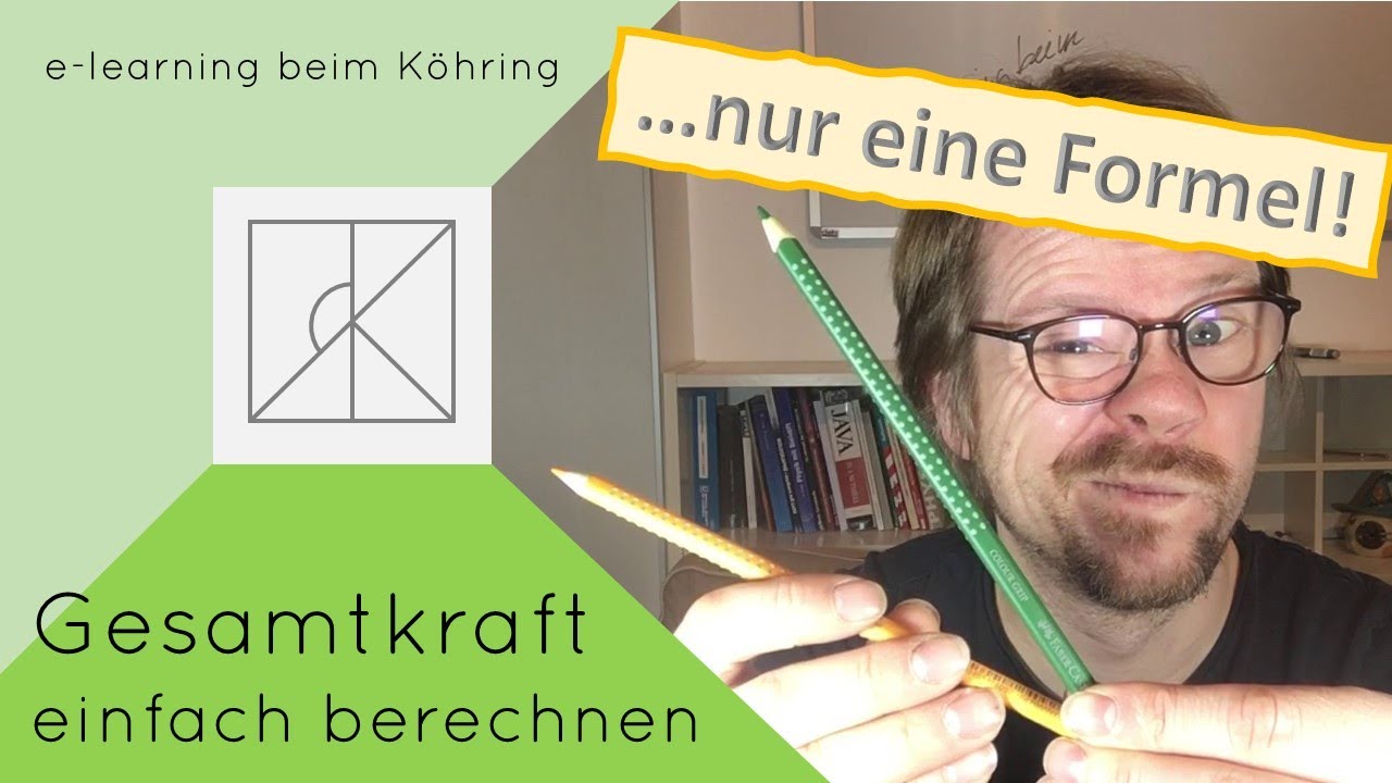 Kräfteaddition - Vektoren addieren - Berechnung - Physik einfach erklärt - Schulphysik